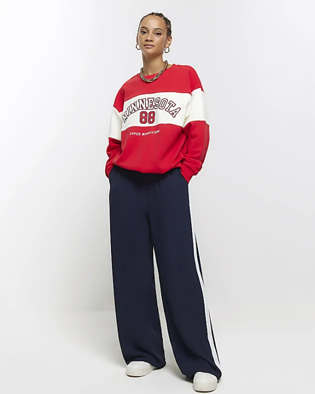 River Island Minnesota Graphic Sweatshirt< Loungewear