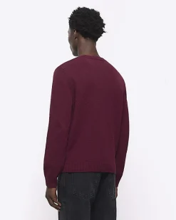 River Island slim fit crew neck jumper< Jumpers & Cardigans