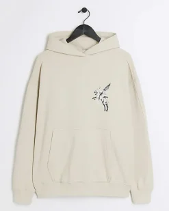 River Island Regular Fit Pegasus Graphic Hoodie< Hoodies & Sweatshirts