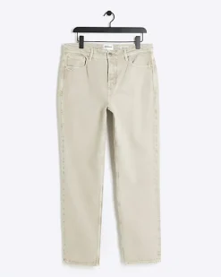 River Island Stone straight fit jeans< Jeans