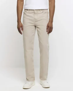 River Island Stone straight fit jeans< Jeans