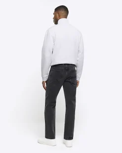 River Island Washed straight fit jeans< Jeans