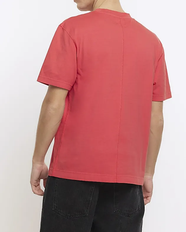River Island Washed RI Studio regular fit t-shirt< Essentials