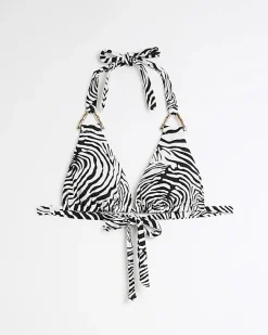 River Island animal print bikini top< Swimwear & Beachwear