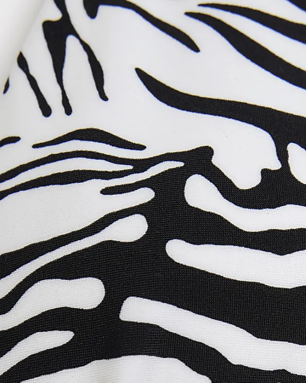 River Island animal print bikini top< Swimwear & Beachwear
