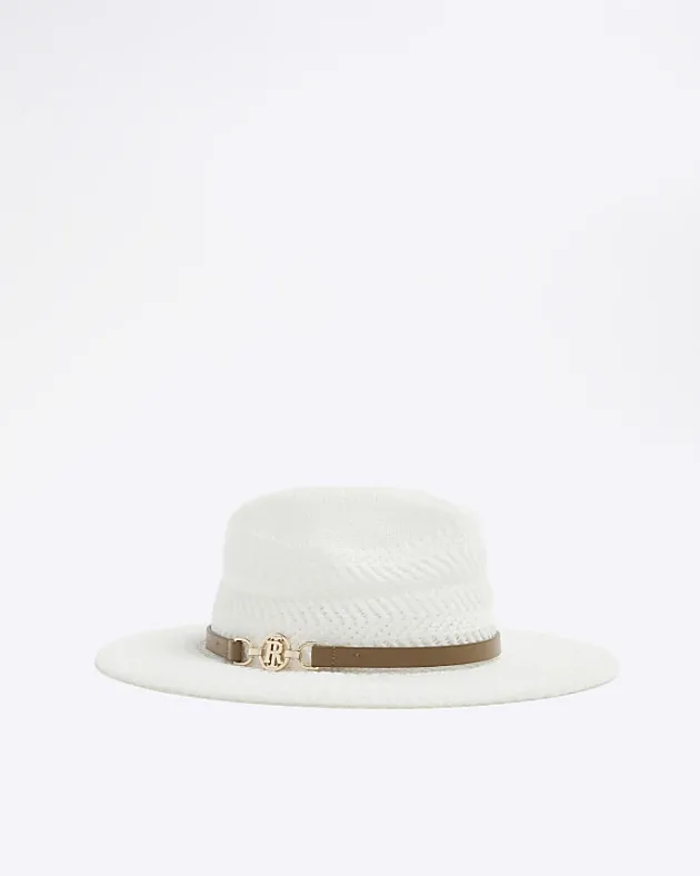 River Island Crochet Fedora Hat< Accessories