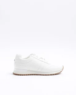 River Island embossed trainers< Essentials