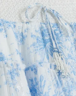 River Island floral shirred mini skirt< Skirts
