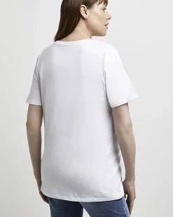 River Island graphic nursing t-shirt< Maternity