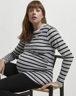 River Island maternity long sleeve t-shirt multipack< Maternity