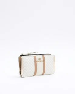 River Island monogram stripe purse< Bags, Purses & Luggage
