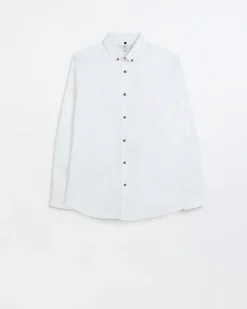 River Island Muscle fit long sleeve Shirt< Shirts