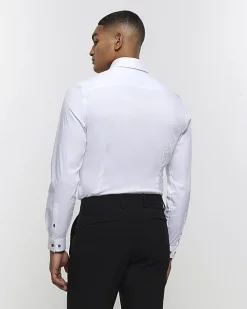 River Island Muscle fit long sleeve Shirt< Shirts