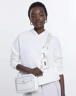 River Island quilted panel cross body bag< Bags, Purses & Luggage