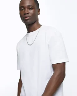 River Island regular fit t-shirt< Big & Tall