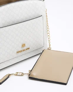 River Island RI monogram pocket cross body bag< Bags, Purses & Luggage