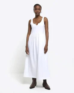 River Island scoop neck skater midi dress< Dresses
