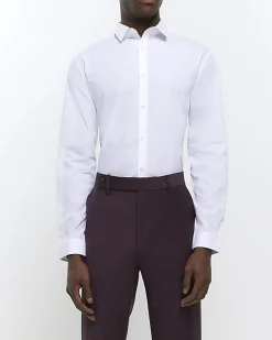 River Island slim fit multipack of 3 smart shirts< Shirts