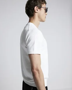 River Island slim fit textured knit t-shirt< Jumpers & Cardigans