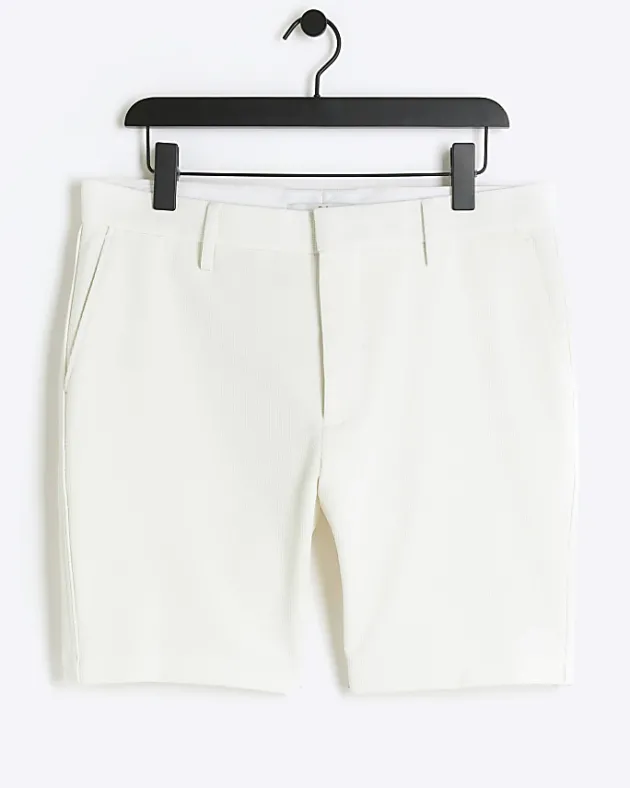 River Island slim fit waffle shorts< Shorts