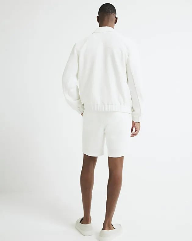River Island slim fit waffle shorts< Shorts