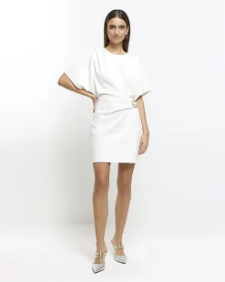 River Island wrap buckle t-shirt mini dress< Dresses