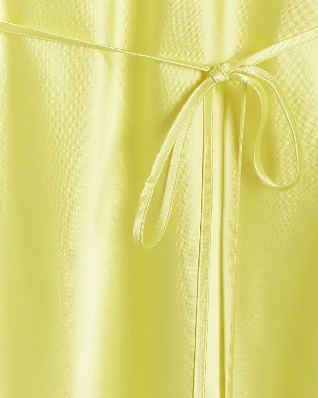 River Island satin belted slip midi dress< Dresses