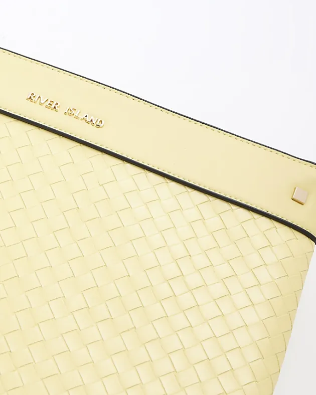 River Island weave pouchette bag< Bags, Purses & Luggage